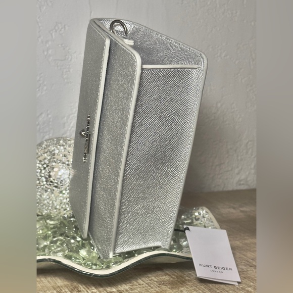 Kurt Geiger London Richmond Top Handle Crossbody Bag-(#0173) - Picture 5 of 6